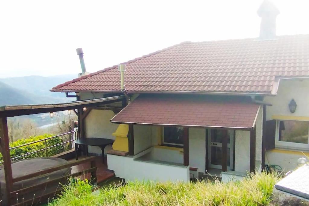 La Casa Nel Bosco Villa Ronco Scrivia Exteriör bild